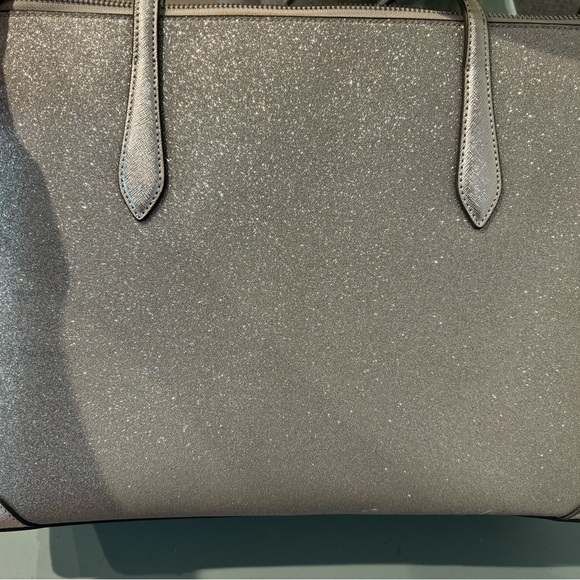 Silver Sparkle Kate Spade Tote - Picture 8 of 8